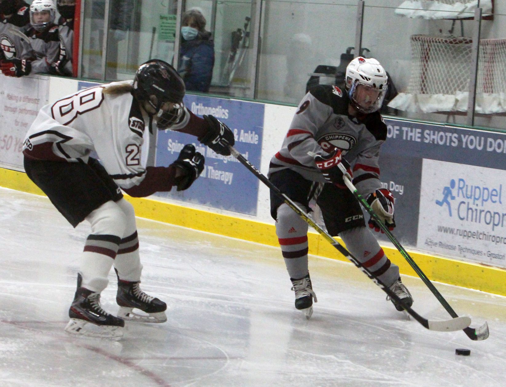 Prep girls hockey state semifinals: Chippewa Falls/Menomonie at Central Wisconsin 2-17-21